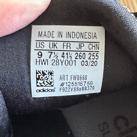 Adidas Cloudfoam Puremotion Core Grey/ Black/ WhiteRunning Shoes Size 9 - Picture 7 of 11